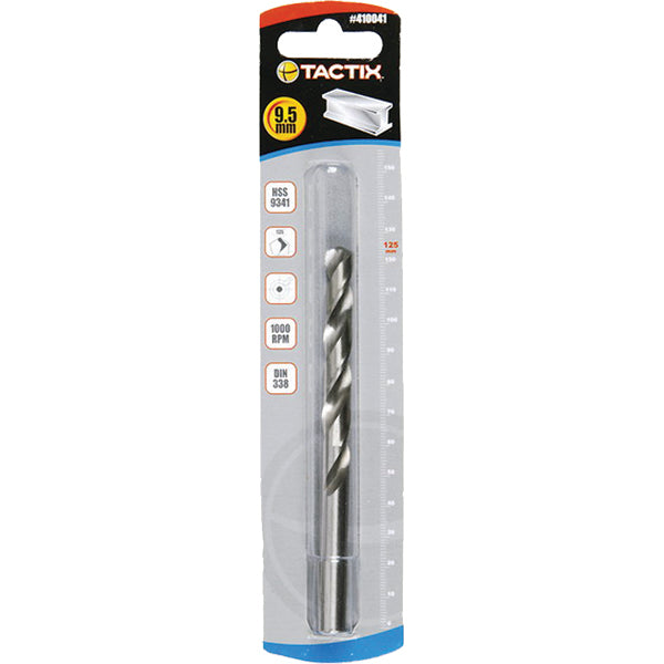 Tactix HSS Twist Drill 9.5mm**