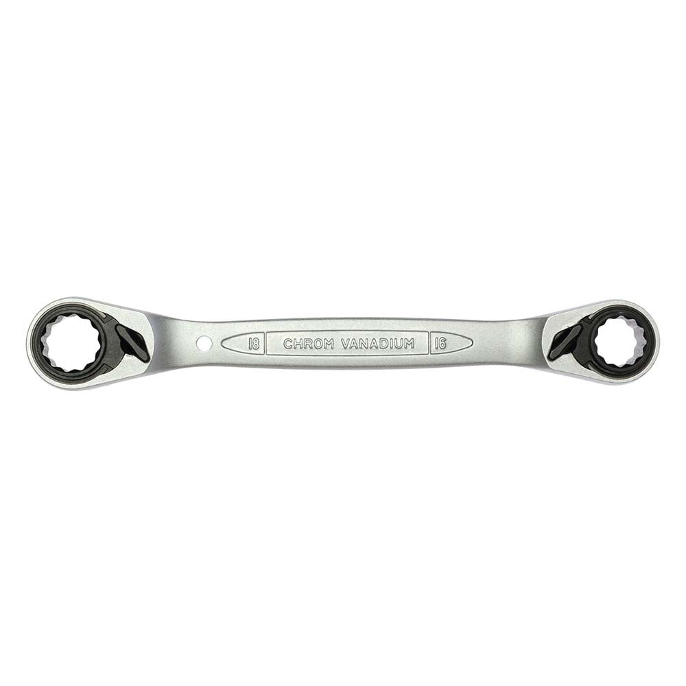 Teng Multi-Drive Rat. Ring Spanner 16x17/18x19mm