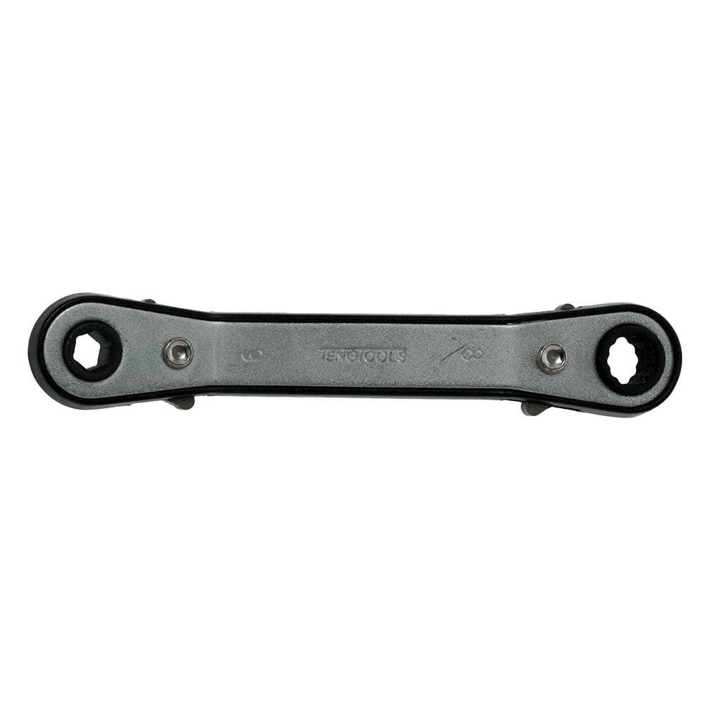 Teng Ratchet Off-Set Dbl. Ring Spanner 17mm x 19mm