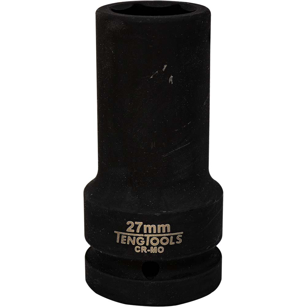 Teng 1in Dr. Thin Wall Deep Impact Socket 27mm Din