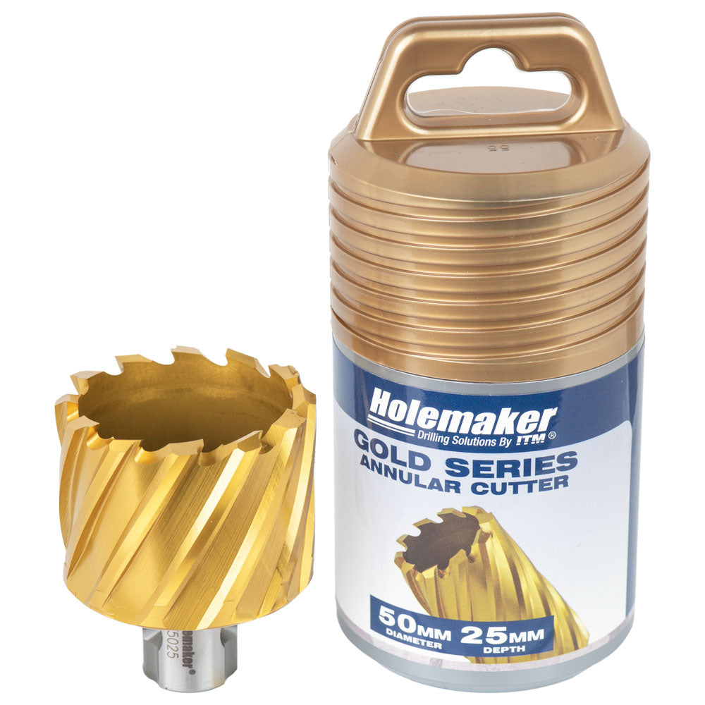 Holemaker Uni Shank Tinite (Tin) Cutter 50mmx25mm