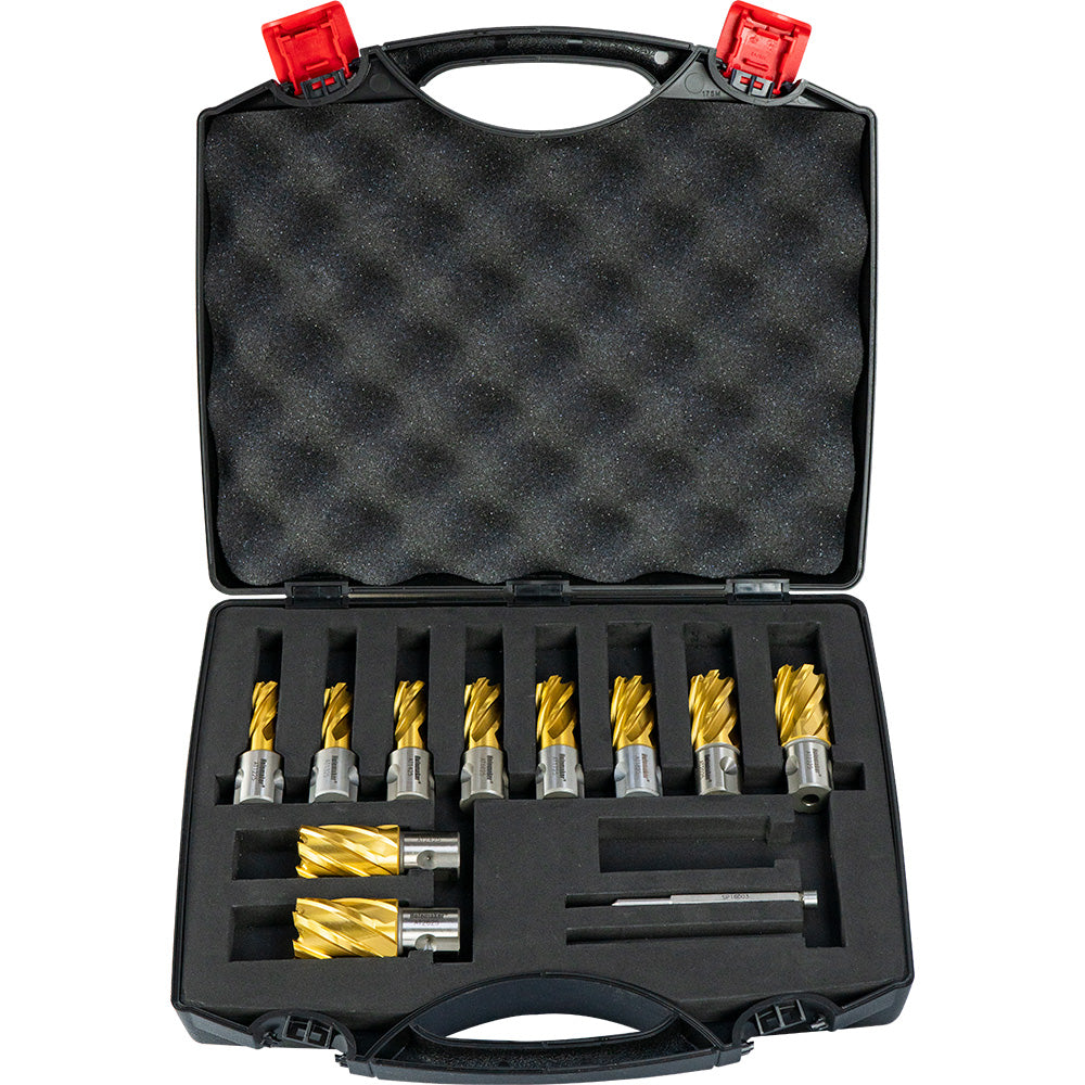 Holemaker Uni Shank Tinite (Tin) Cutter 11pc Set (25mm)