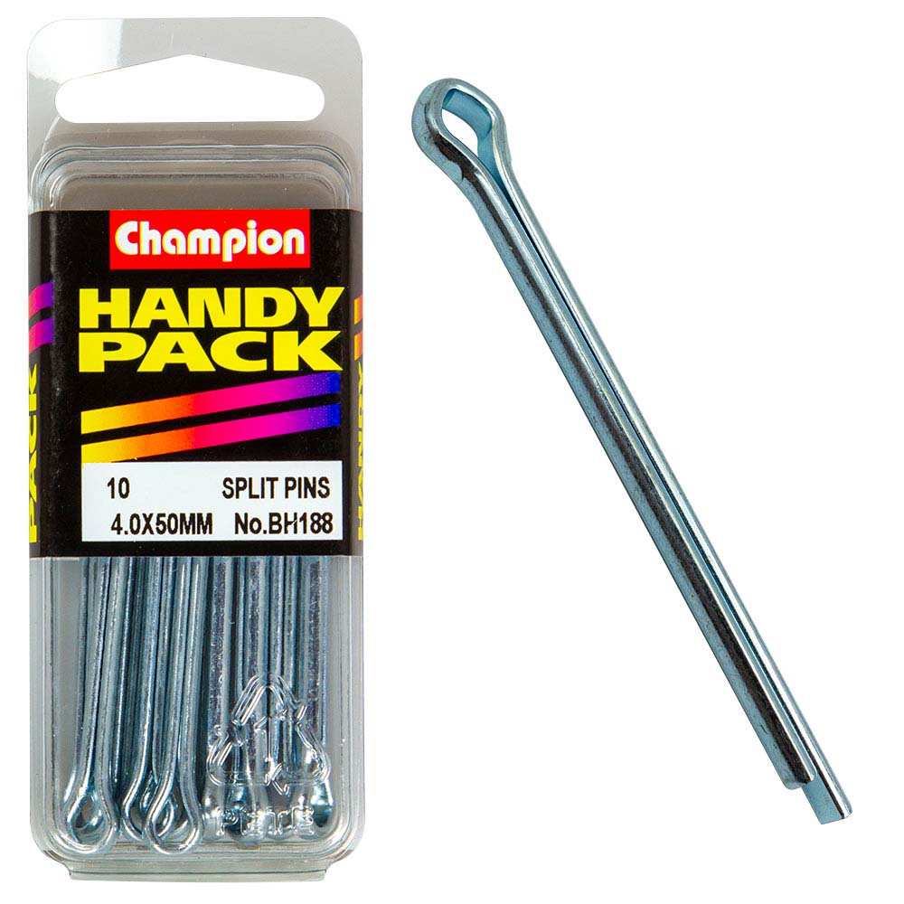 Champion 4.0 x 50mm Split (Cotter) Pin