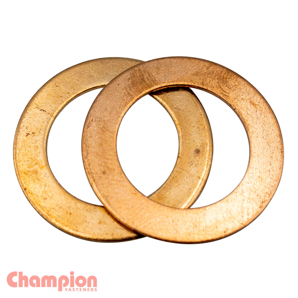 Champion Copper Sump Plug Washers - 5pk