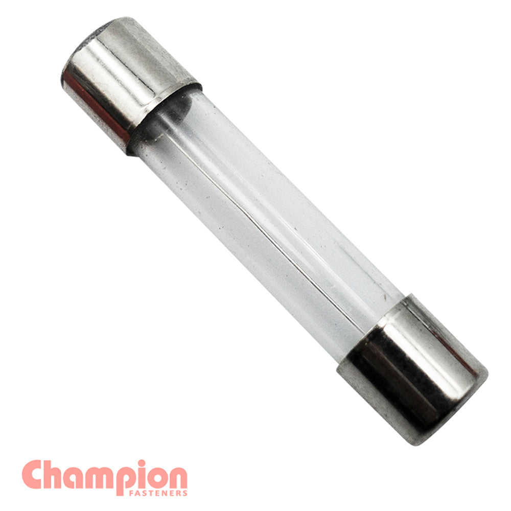 Champion 1Ag 2Amp Glass Fuse - 50pk