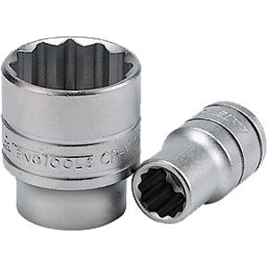 Teng 1/2in Dr. Socket 15mm 12Pnt