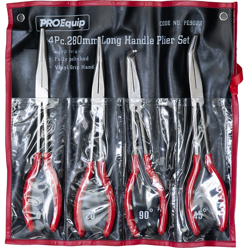 ProEquip 4pc Long Handle Plier Set
