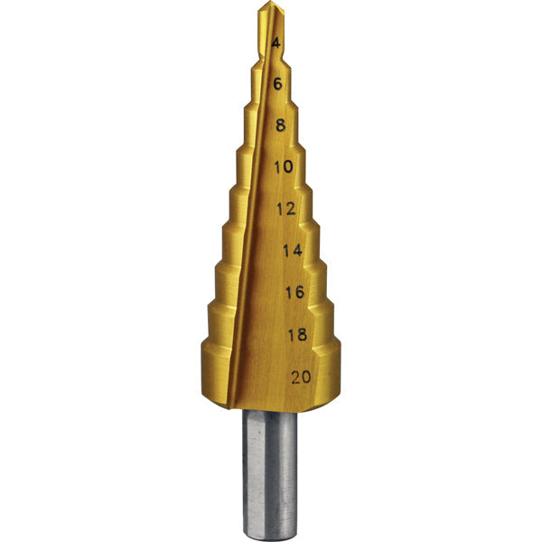 Holemaker Step Drill Straight Flute 5-25mm