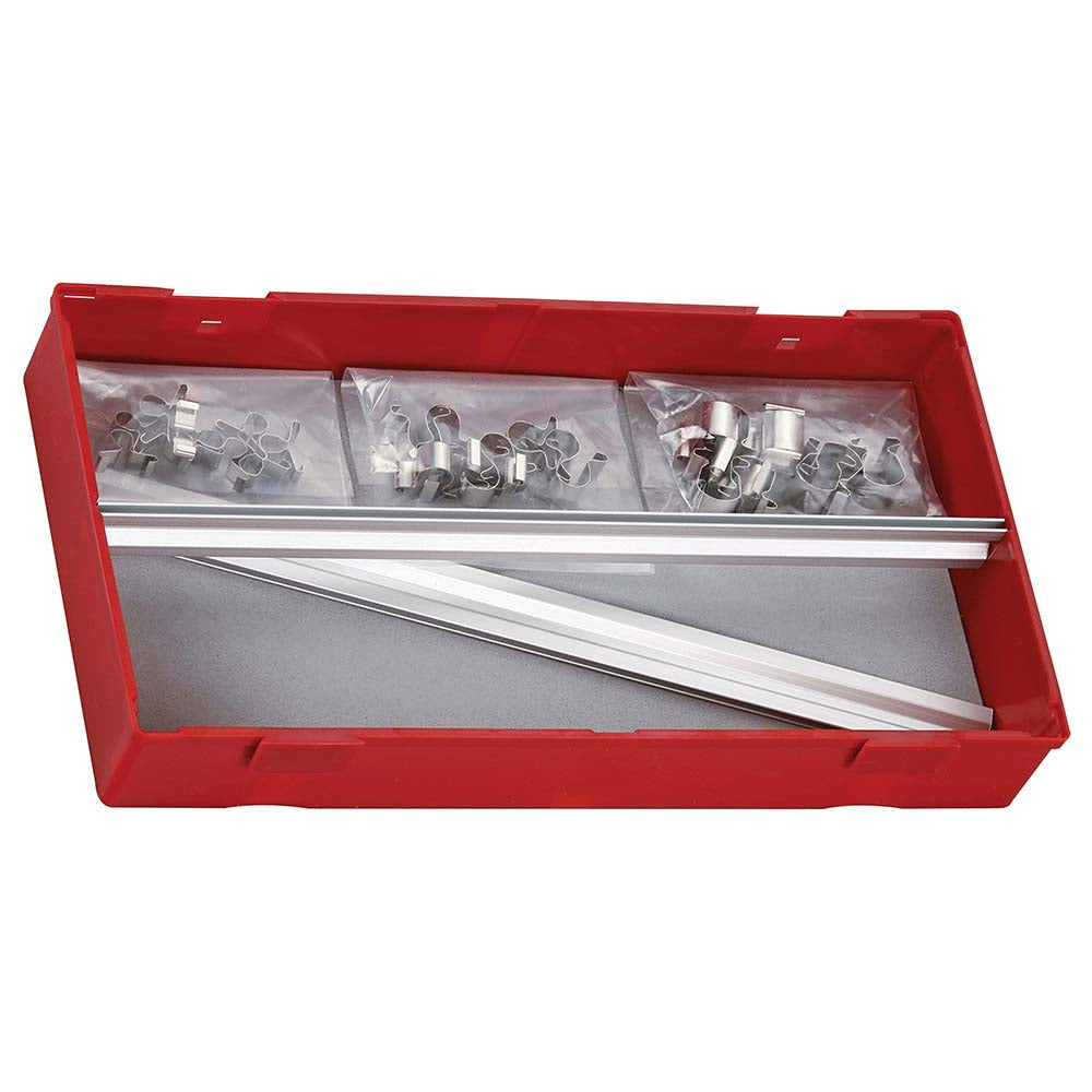 Teng 32pc Skt Clip Rail Set 1/4-3/8-1/2in - TC-Tray