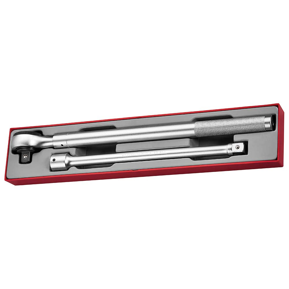 Teng 2pc 3/4in Dr. Extendable Ratchet Set - TTX-Tray