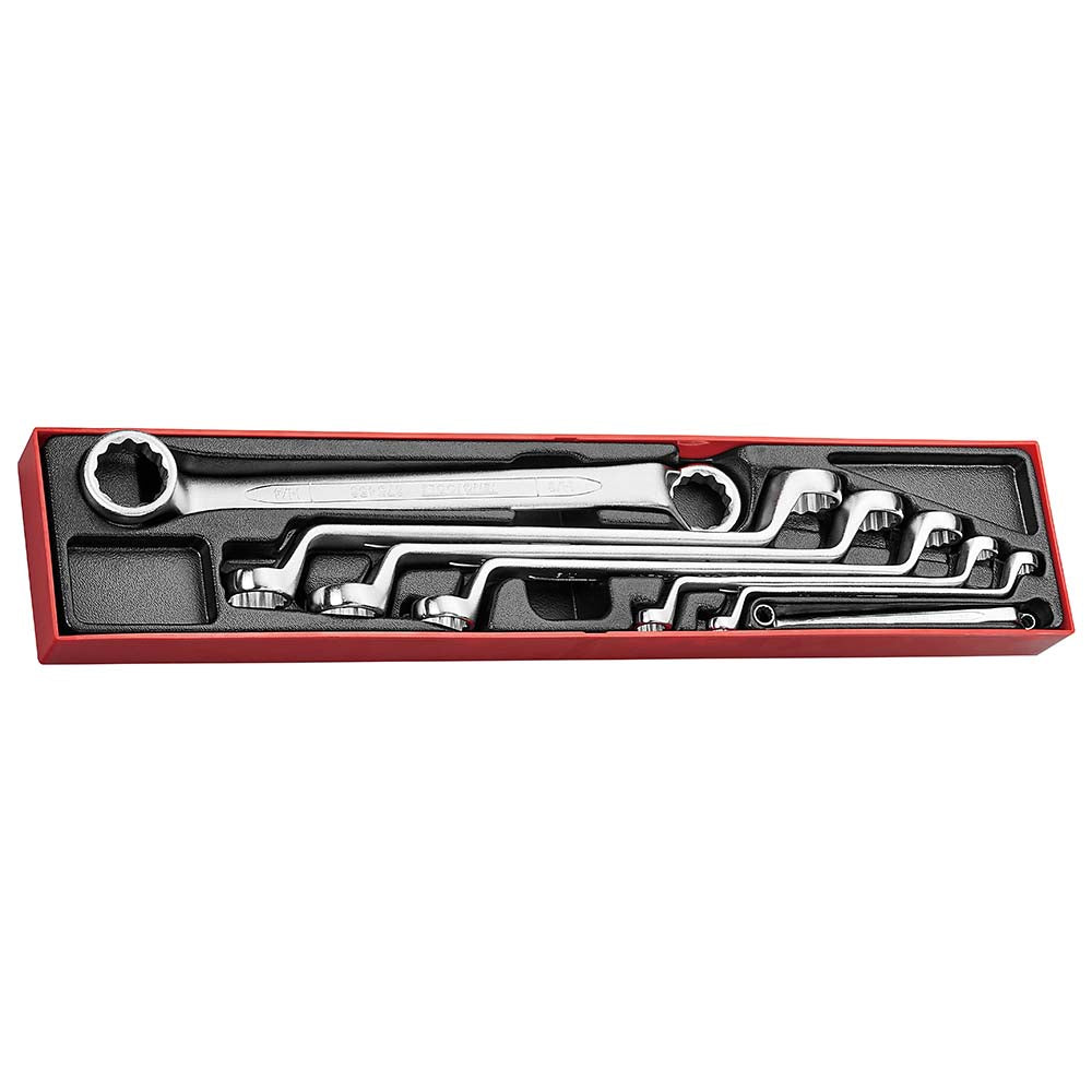 Teng 7pc AF Spanner Set Dbl. Ring 1/4-1-1/4in - TTX-Tray