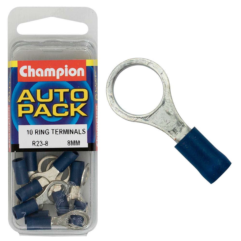 Champion 5/16in Blue Ring Terminal