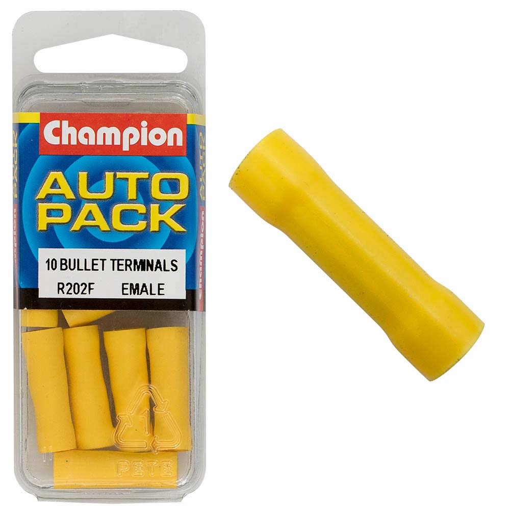 Champion Yellow Bullet Terminal-Female