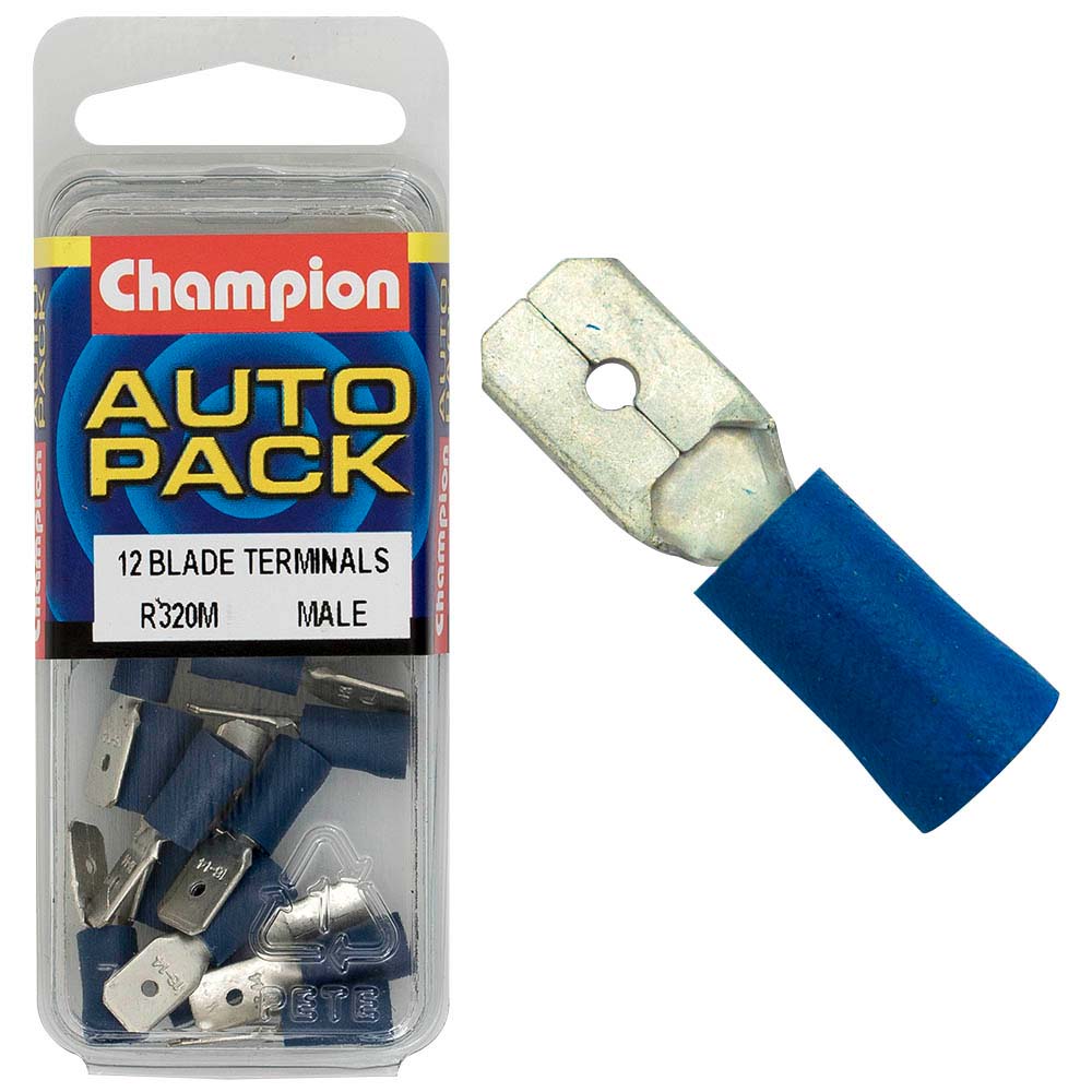 Champion Blue Blade Terminal-Male