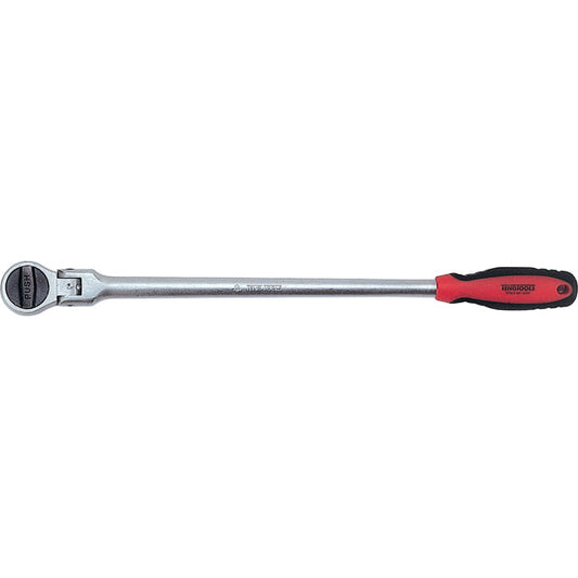 Teng 1/2in Dr. 17in Flex Head Ratchet Handle 60T