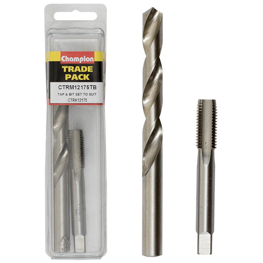 Champion Tap & Drill Bit Refills â M12 x 1.75mm -2pk