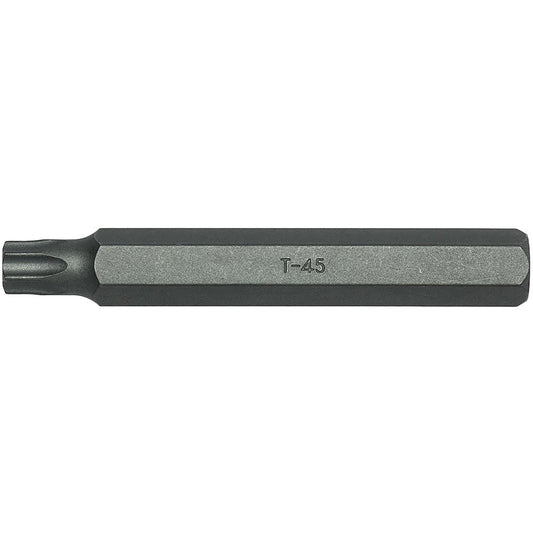 Teng 10mm Hex Dr. Tx45 Cr-V Bit / L75mm