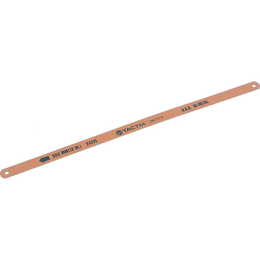 Tactix Hacksaw Blade 2pc 300mm/12in Bi-Metal 24T