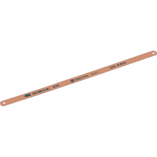 Tactix Hacksaw Blade 2Pc 300mm/12in HSS 18T