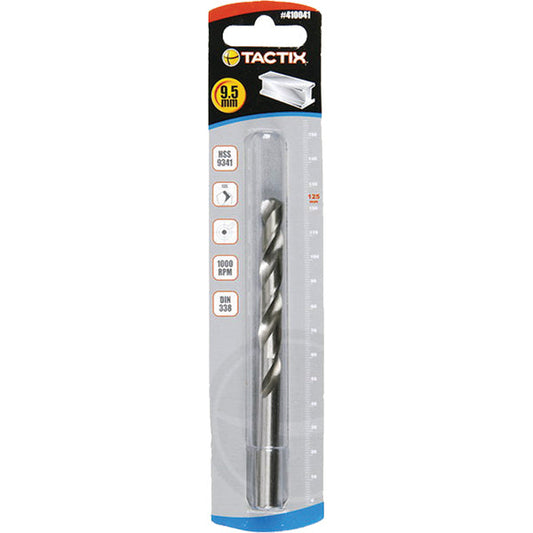 Tactix HSS Twist Drill 9.5mm**