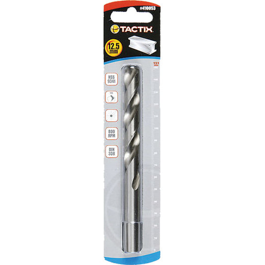 Tactix HSS Twist Drill 12.5mm**
