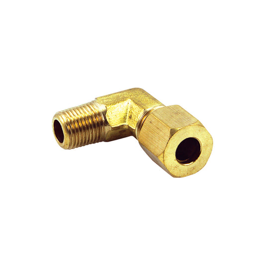 5/16in x 1/4in BSP Brass Single Union Elbow 90Deg**