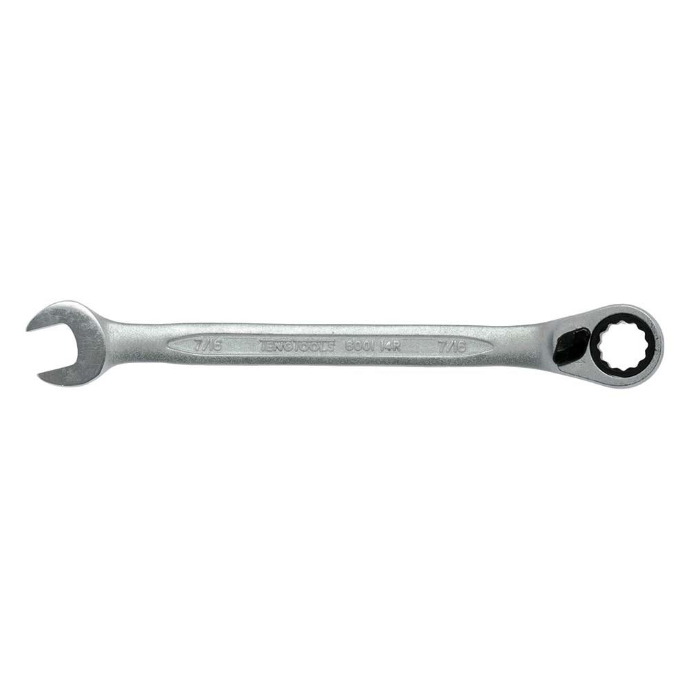 Teng Reversible Ratchet Combination Spanner 7/16in