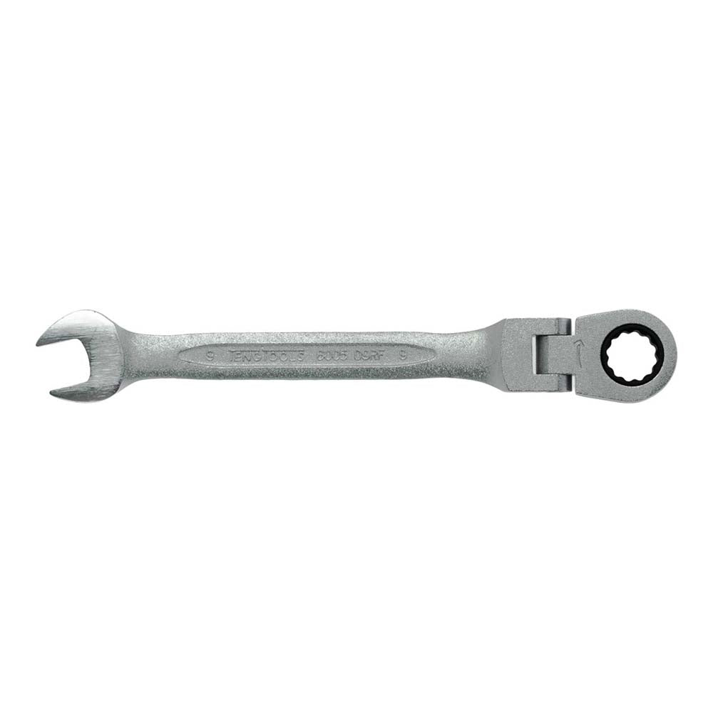 Teng Flex-Head Ratchet Comb. Spanner 9mm
