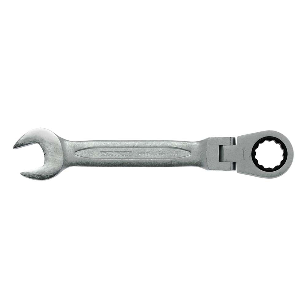 Teng Flex-Head Ratchet Comb. Spanner 15mm