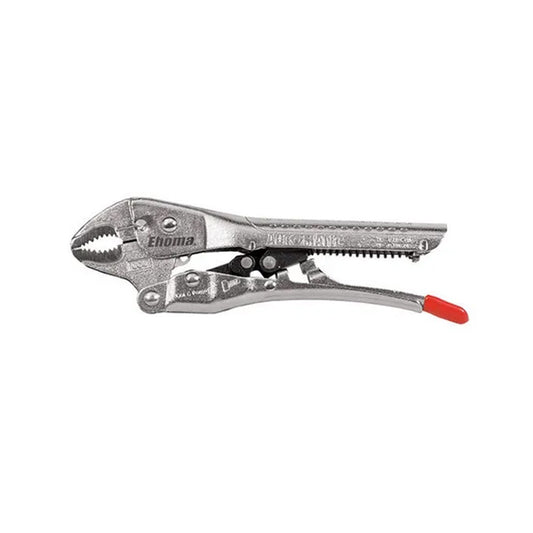 Ehoma Automatic Locking Plier, Curved Jaw, 125mm