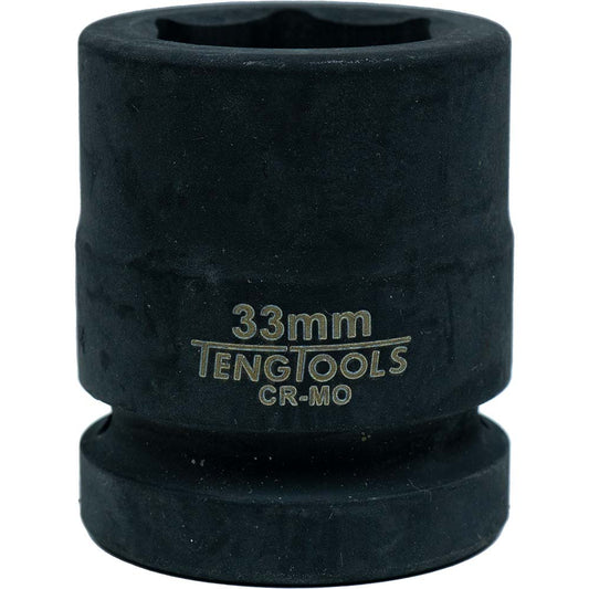 Teng 1in Dr. Impact Socket 33mm Din