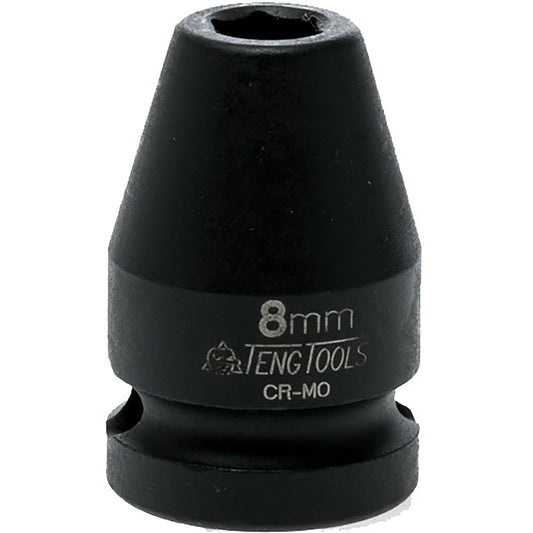 Teng 1/2in Dr. Impact Socket 8mm DIN