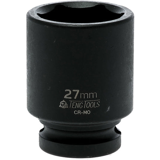Teng 1/2in Dr. Impact Socket 27mm DIN