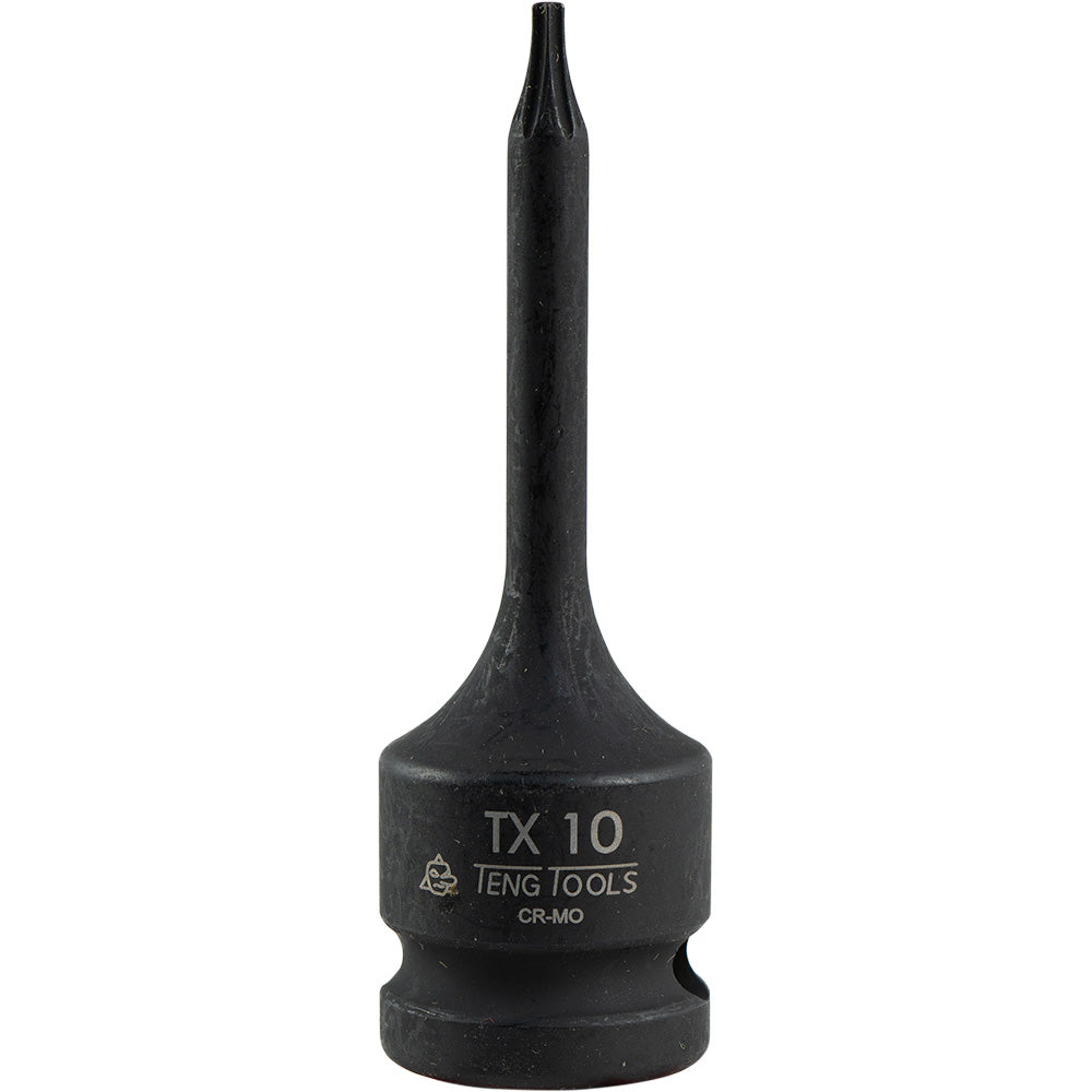 Teng 1/2in Dr. TX10 Impact Bit Socket DIN