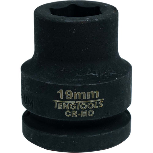 Teng 3/4in Dr. Impact Socket 19mm DIN