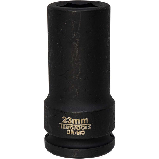 Teng 3/4in Dr. Deep Impact Socket 23mm DIN