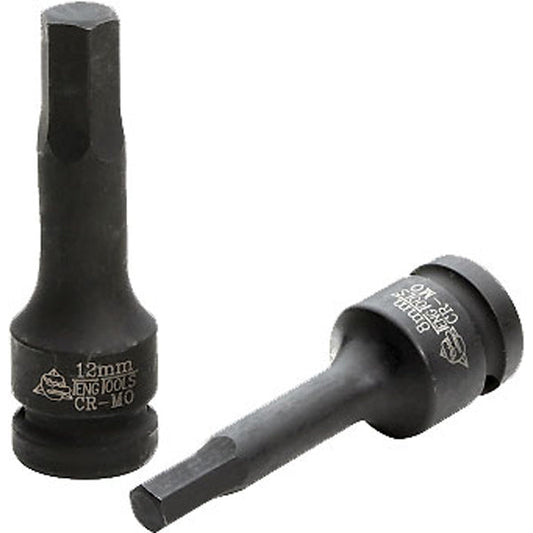 Teng 3/8in Dr. Hex Bit Impact Socket 7mm DIN
