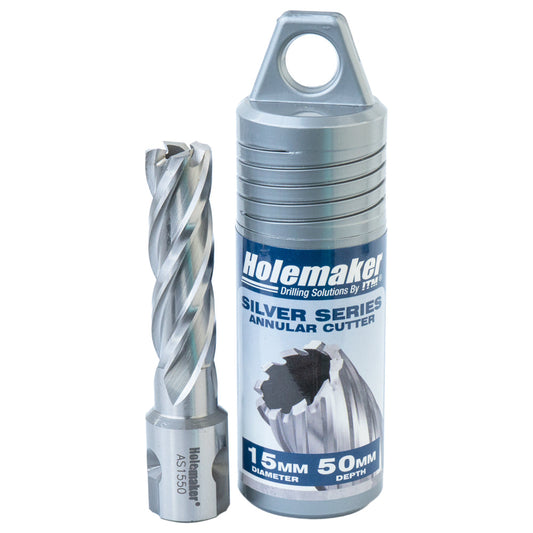 Holemaker Silver Series Annular Cutter 15mmx50mm DOC