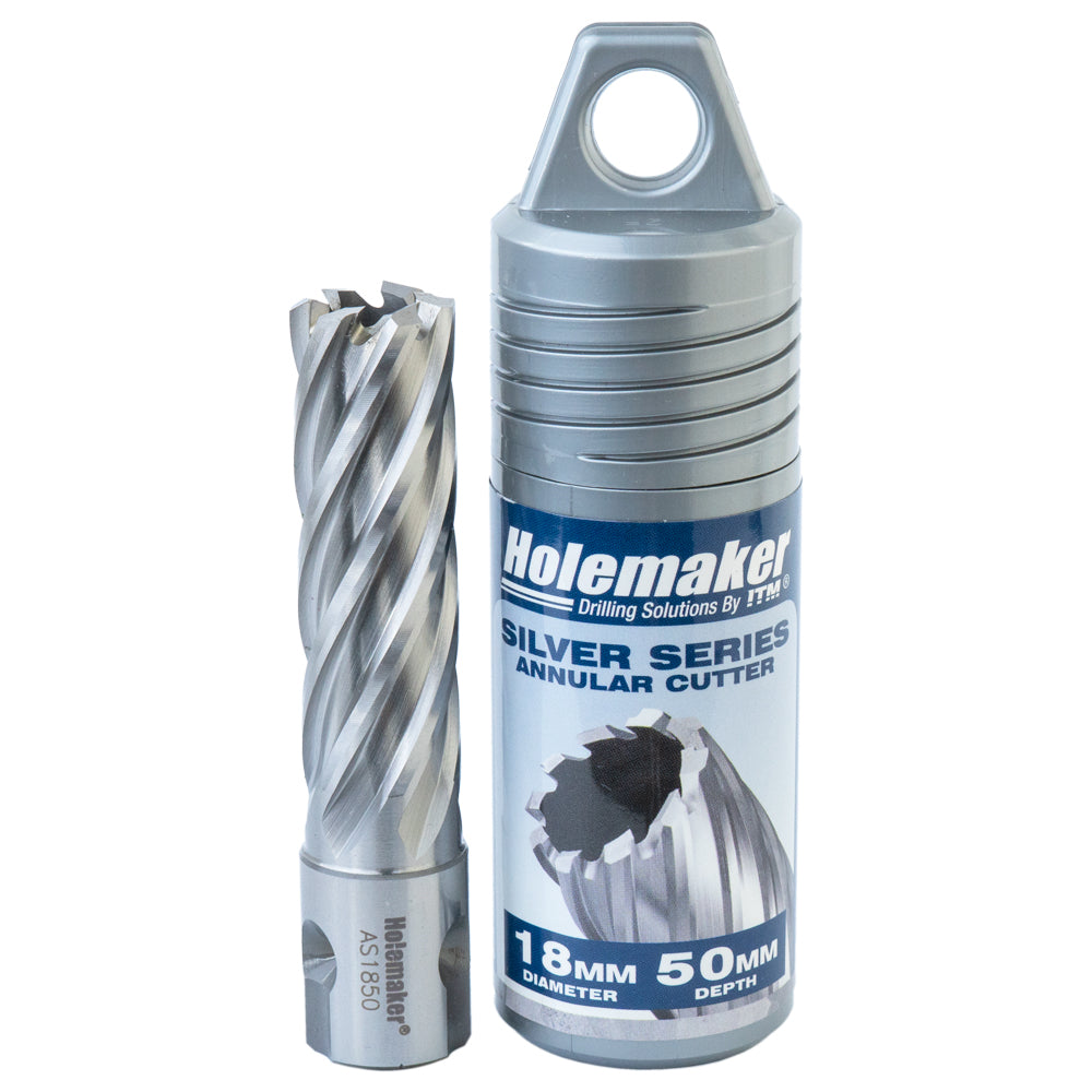 Holemaker Silver Series Annular Cutter 18mmx50mm DOC