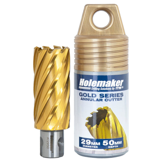 Holemaker Uni Shank Tinite (Tin) Cutter 29mmx50mm