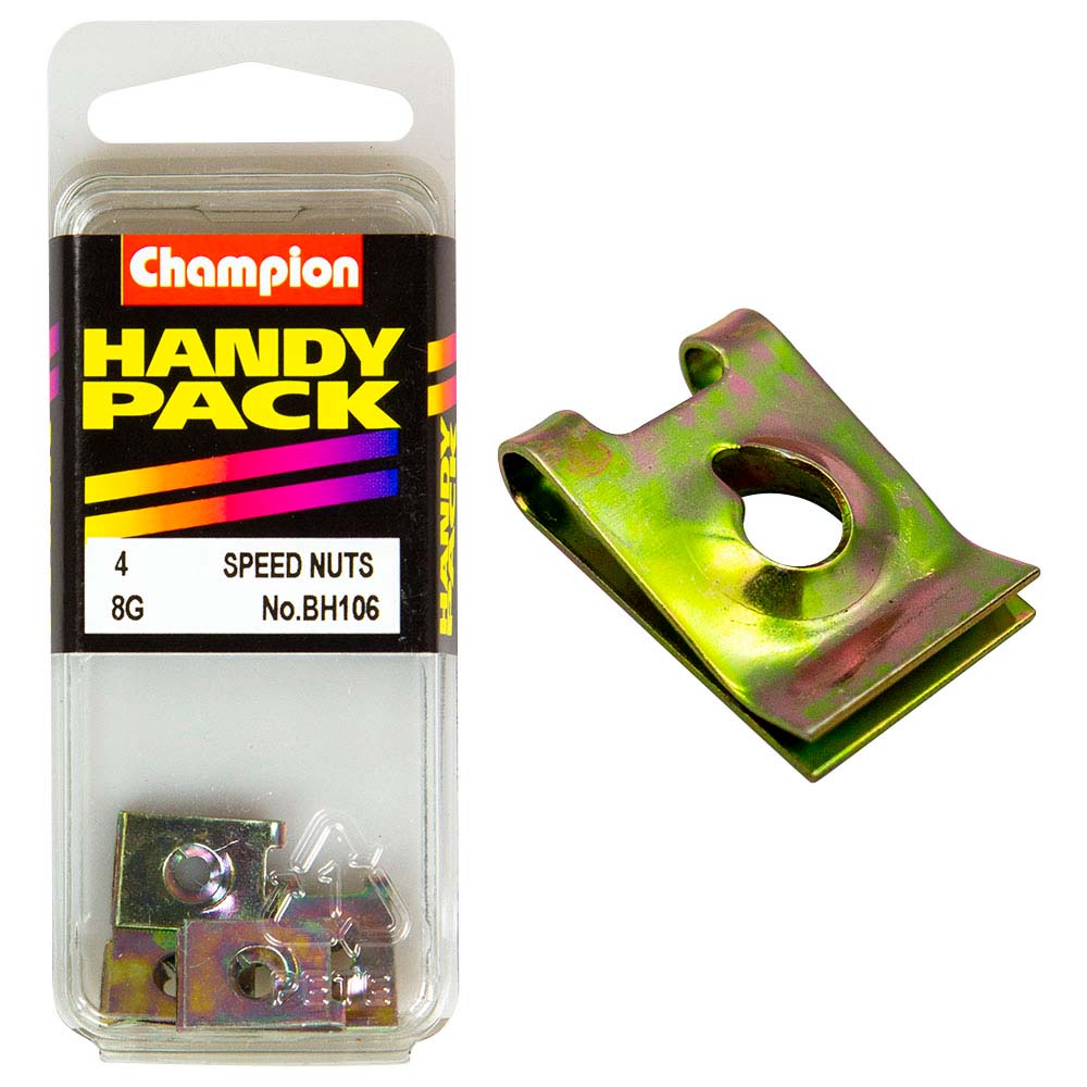 Champion 8G x 21/32in x 7/16in Speed Nut