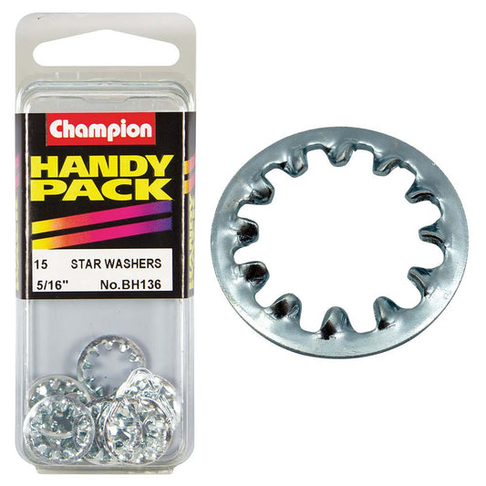 Champion 5/16in internal Star Washer