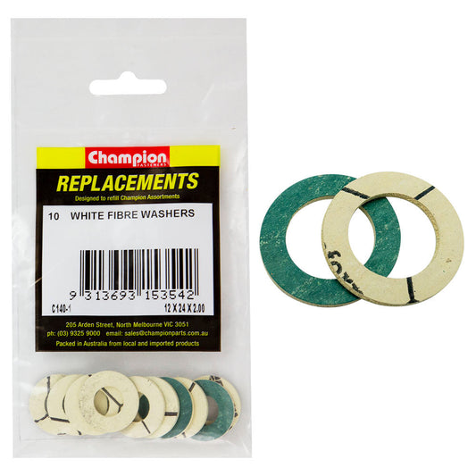 Champion 5/32in x 3/8in x 1/32in Polyprop Washer - 100pk