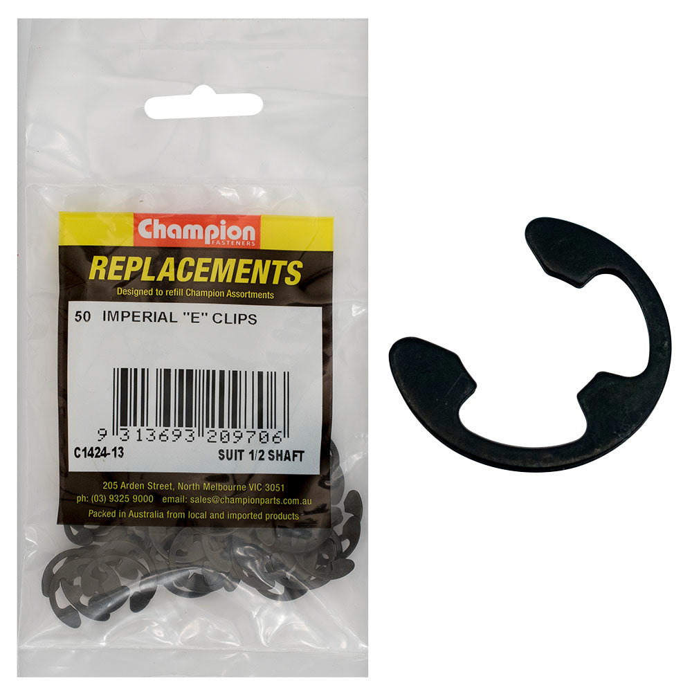 Champion E-Clip Suit 1/2 Shaft -50pk
