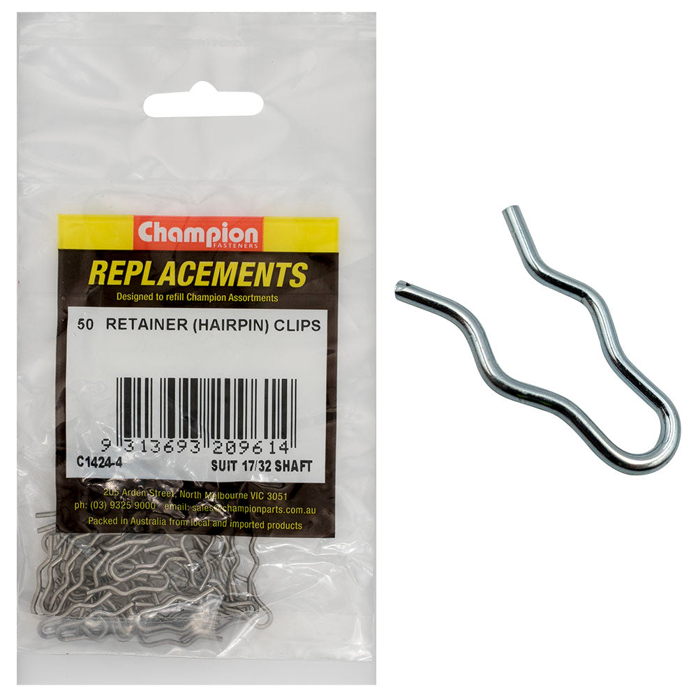 Champion Retainer Spring To Suit 17/32in Shaft -50pk