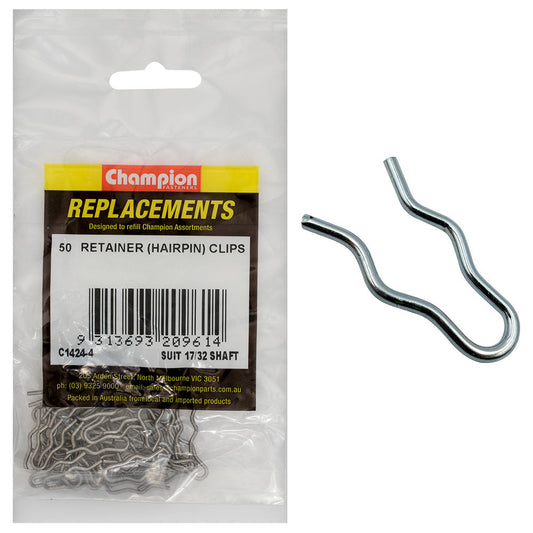 Champion Retainer Spring To Suit 17/32in Shaft -50pk