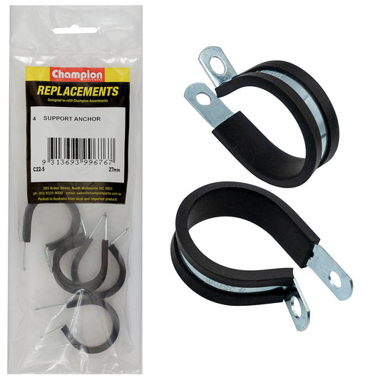 Champion 27mm Pipe Support Anchor -4pk