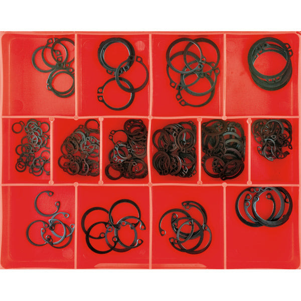 Champion 155pc Internal/External Circlip Assortment - Metric