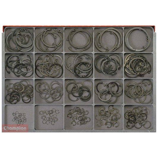 Champion Master Kit 240pc External Circlip Asst- Imperial