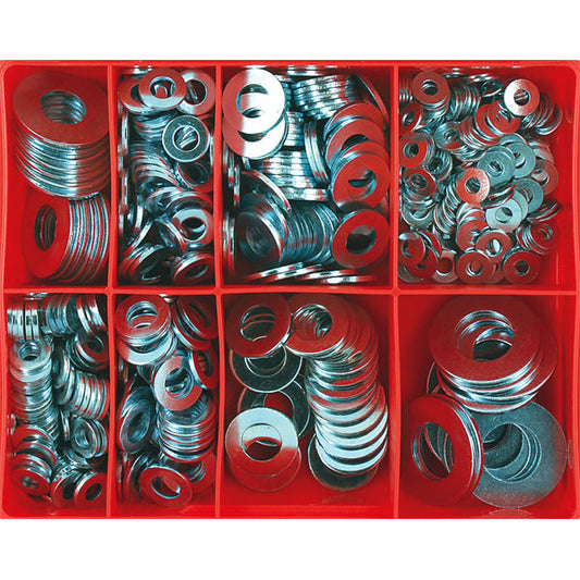 Champion 605pc Heavy Duty Flat Washer Assortment